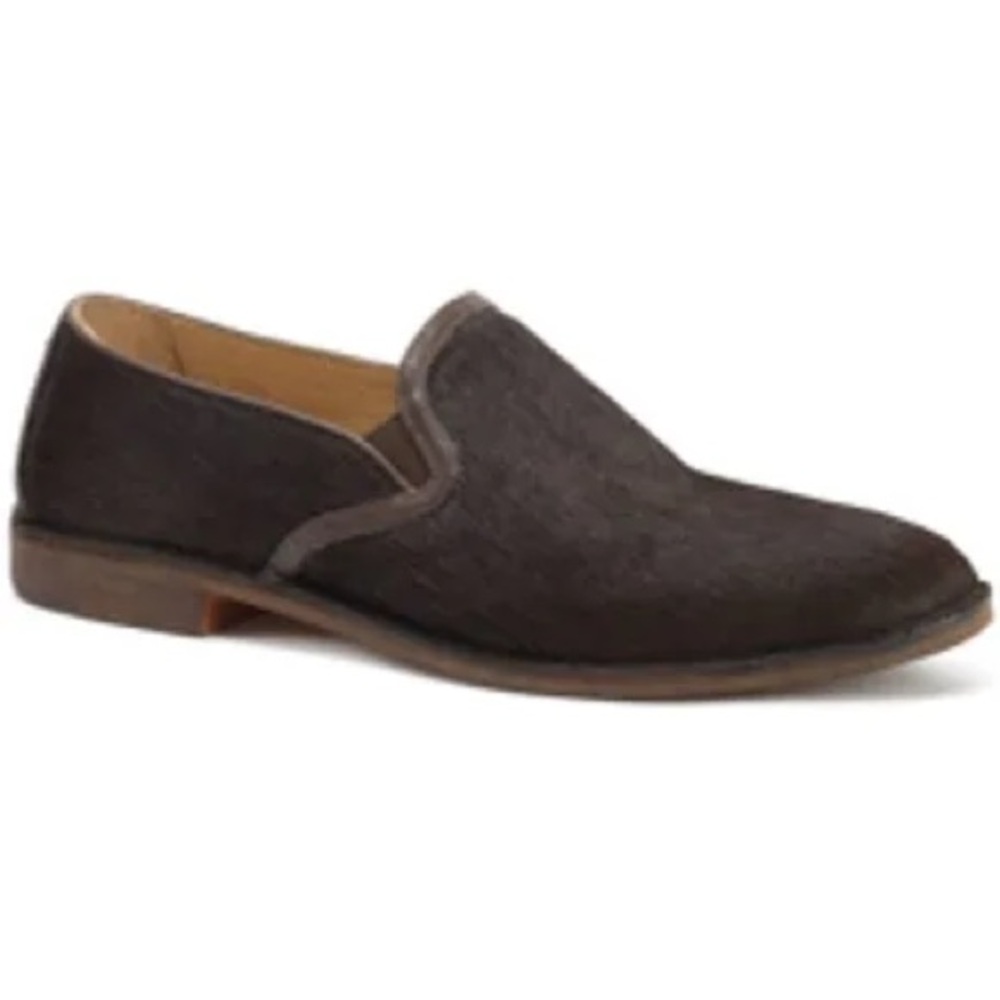Trask Ali genuine calf hair loafer flats